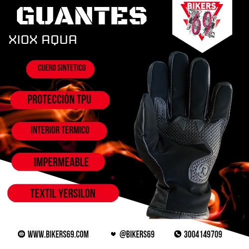 GUANTES XIOS AQUA IMPERMEABLES - Image 2