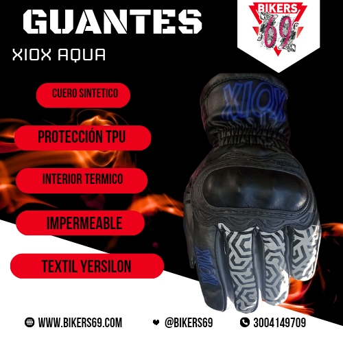 GUANTES XIOS AQUA IMPERMEABLES - Image 3