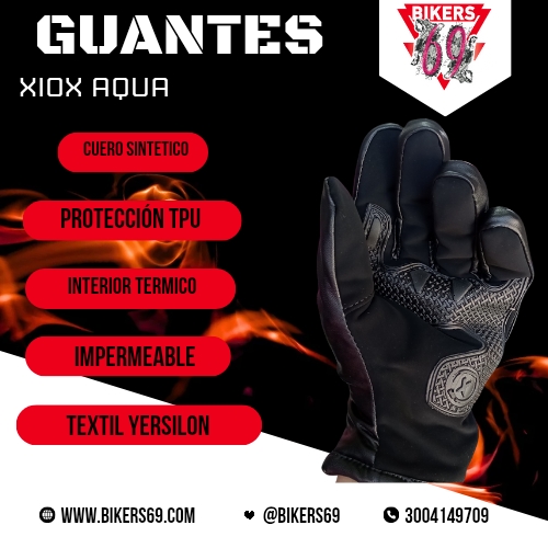 GUANTES XIOS AQUA IMPERMEABLES - Image 4