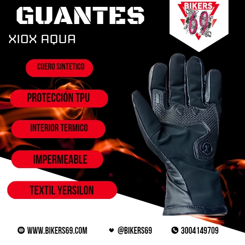GUANTES XIOS AQUA IMPERMEABLES - Image 6