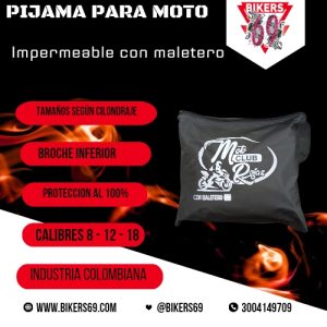 PIJAMA PARA MOTO DELGADA