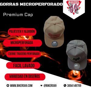 GORRAS MICROPERFORADA