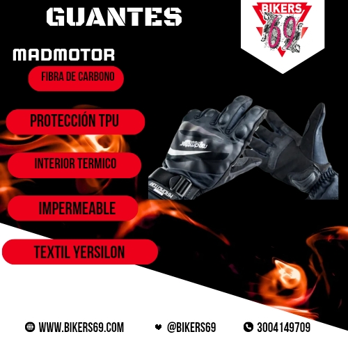 GUANTES MADMOTOR