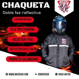 CHAQUETA DOBLE FAZ BIKERS 69